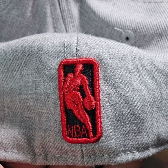 New Era Houston Rockets Hat Low Crown Grey Red Fitted 7 1/4 NBA Cap 59Fifty main image 13